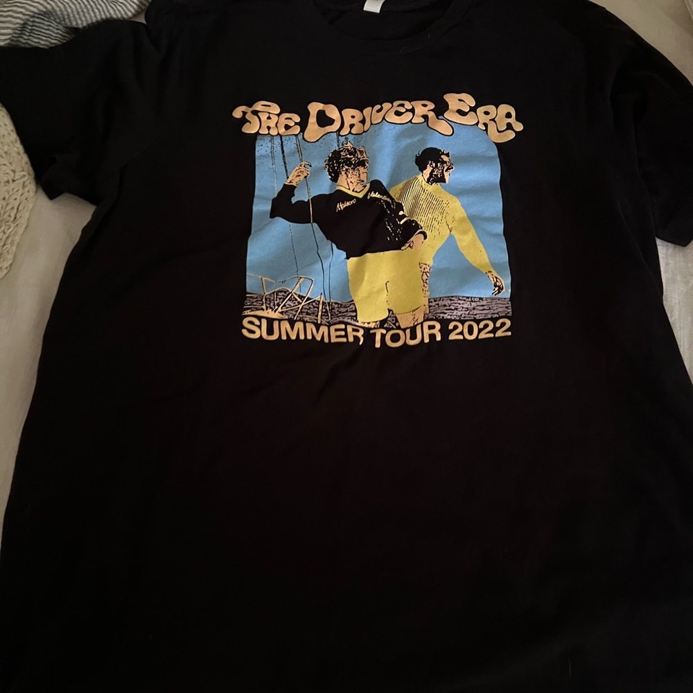The Driver Era Summer Tour 2022 Black T-Shirt Official Merch XL
